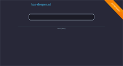 Desktop Screenshot of bas-sloepen.nl